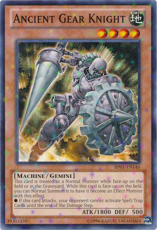 Ancient Gear Knight (Starfoil) (BP01-EN146) Starfoil Rare - Near Mint Unlimited