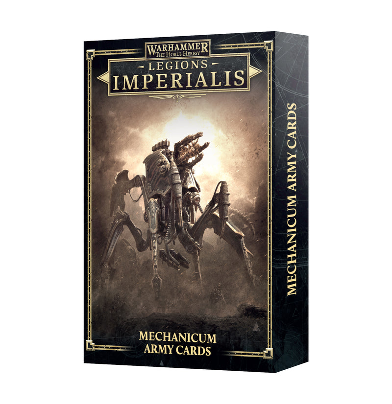 The Horus Heresy - Legions Imperialis: Mechanicum - Army Cards