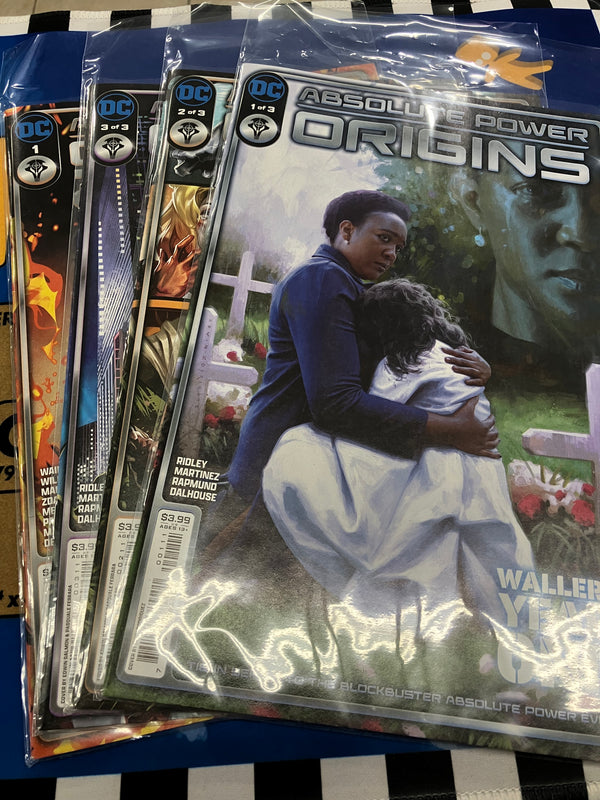 Absolute Power: Origins Waller Year One (2024) #1-3, Ground Zero #1 Comic Bundle