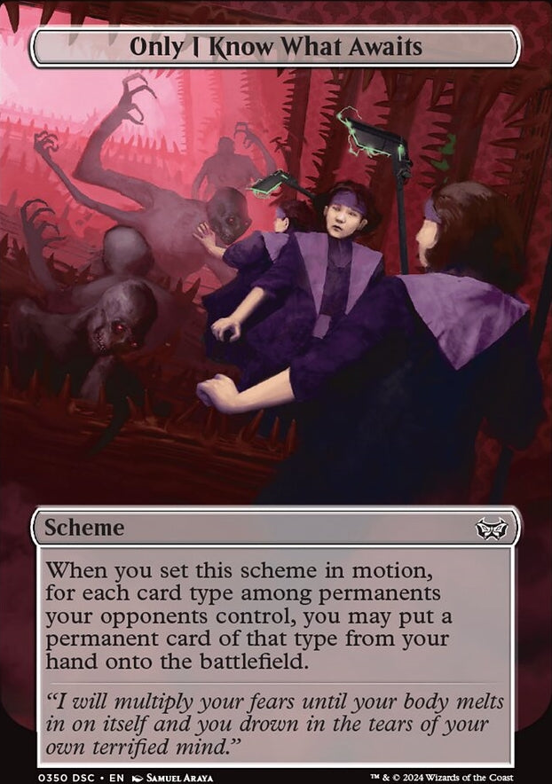Only I Know What Awaits [#0350 Scheme] (DSC-C-FOIL)