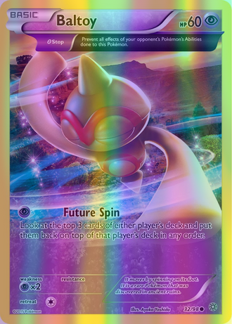 Baltoy - 032/098 (AOR) Common - Near Mint Reverse Holofoil