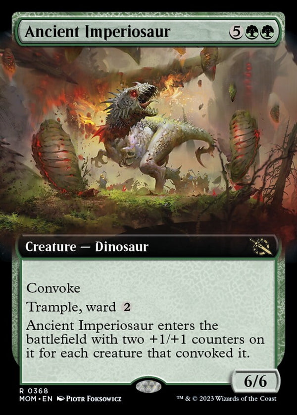 Ancient Imperiosaur [#0368 Extended Art] (MOM-R)