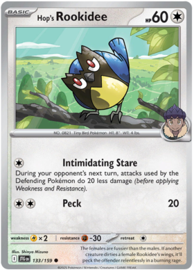 Hop's Rookidee - 133/159 (JTG) Common