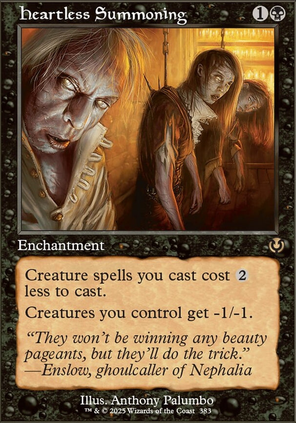 Heartless Summoning [ #0383 Retro Frame ] (INR-R-FOIL)