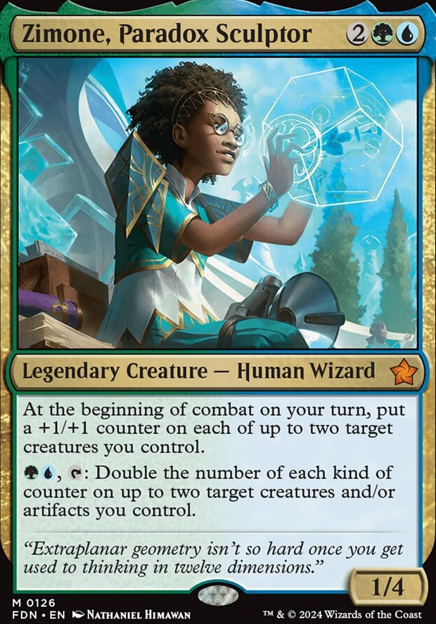 Zimone, Paradox Sculptor [