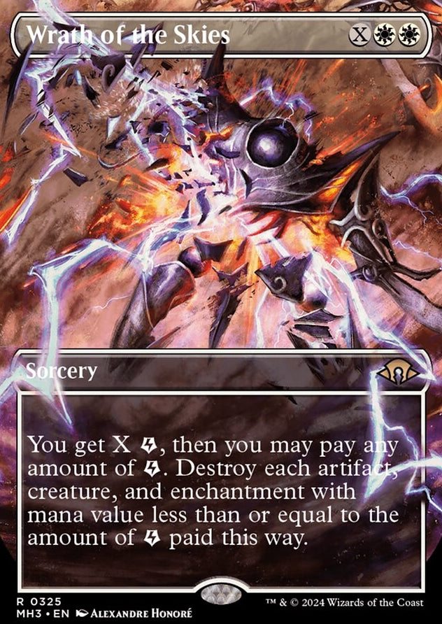 Wrath of the Skies #0325 Borderless (MH3-R)