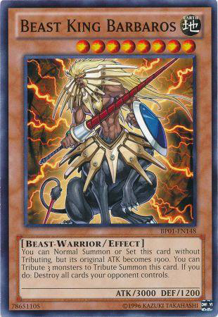 Beast King Barbaros (BP01-EN148) Common - Near Mint Unlimited