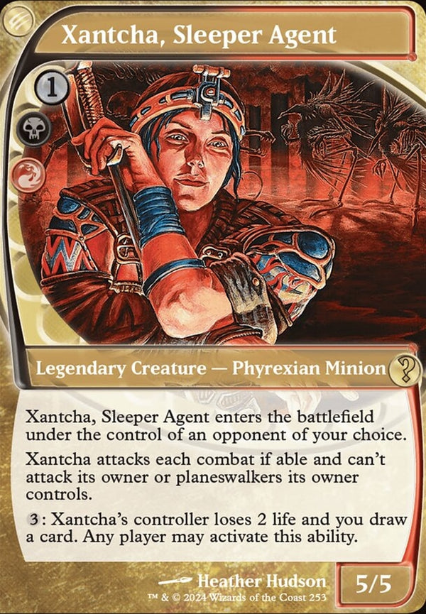 Xantcha, Sleeper Agent [#0253 Future Frame] (MB2-R-FOIL)