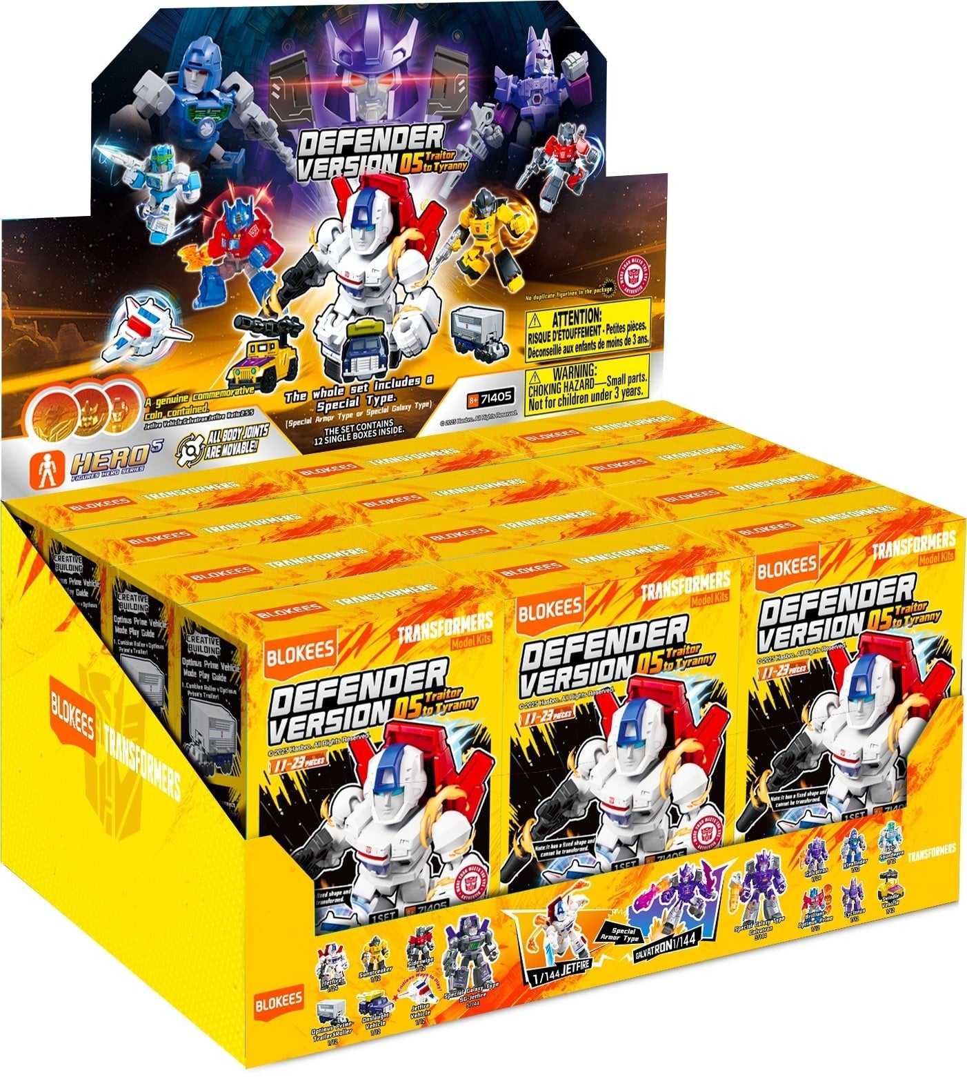 Blokees: Transformers - Defender Version 05 Traitor to Tyranny BLIND BOX