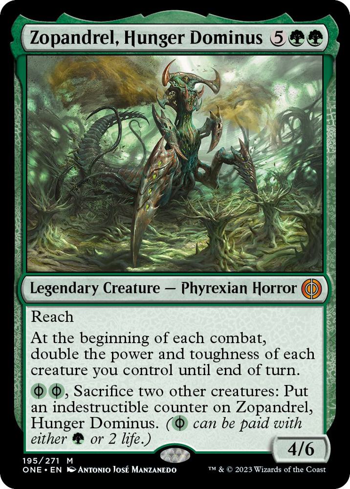 Zopandrel, Hunger Dominus (ONE-M) Moderate Play