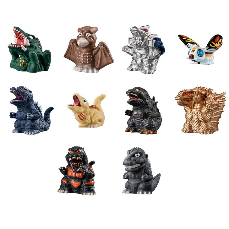 Godzilla SofviDoll Blind Box Vinyl - Display