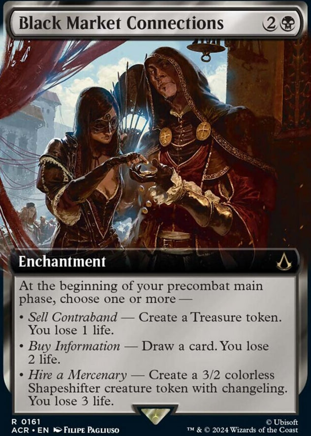 Black Market Connections [#0161 Extended Art] (ACR-R-FOIL)