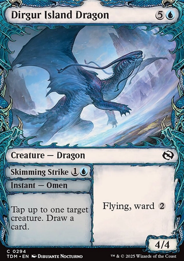 Dirgur Island Dragon // Skimming Strike [ #0294 Draconic Showcase ] (TDM-C)