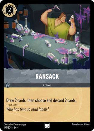 Ransack (The First Chapter 199/204) Uncommon - Near Mint Cold Foil