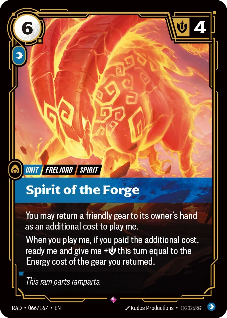 Spirit of the Forge - 066/167 (RAD) Rare