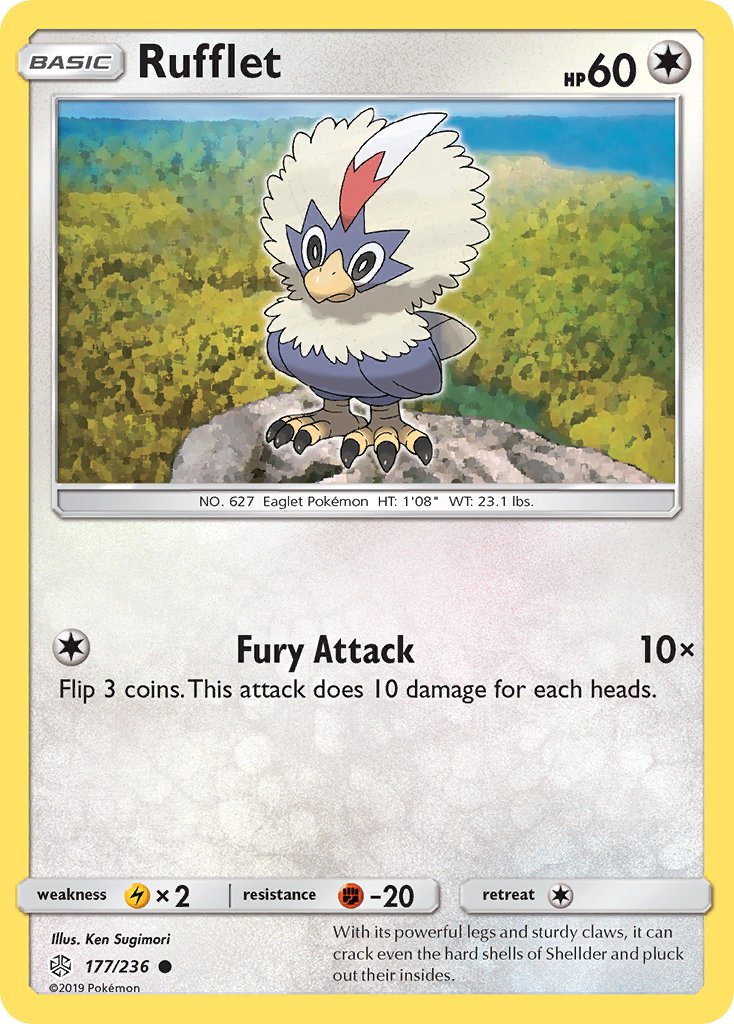 Rufflet - 177/236 (CEC) Common - Near Mint