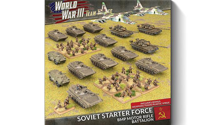 Flames of War: Team Yankee WW3: Soviet (TSUAB06) - Starter Force: BMP Motor Riffle Battalion (Plastic)