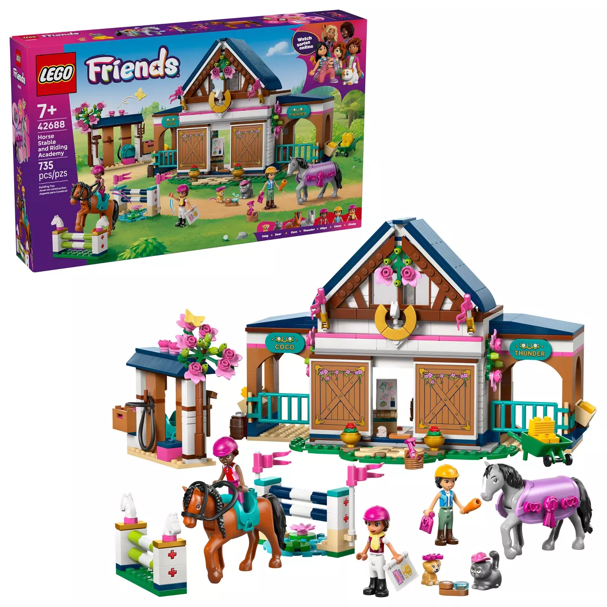 Lego: Friends - Horse Stable and Riding Academy (42688)