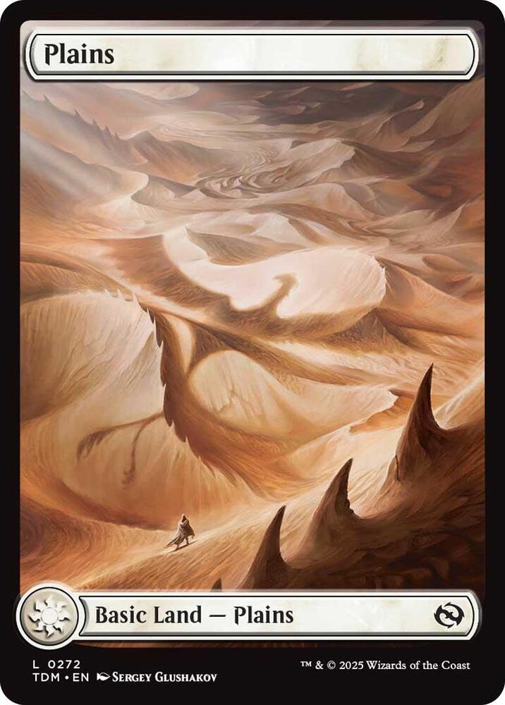 Plains [ #0272 Full Art ] (TDM-L)