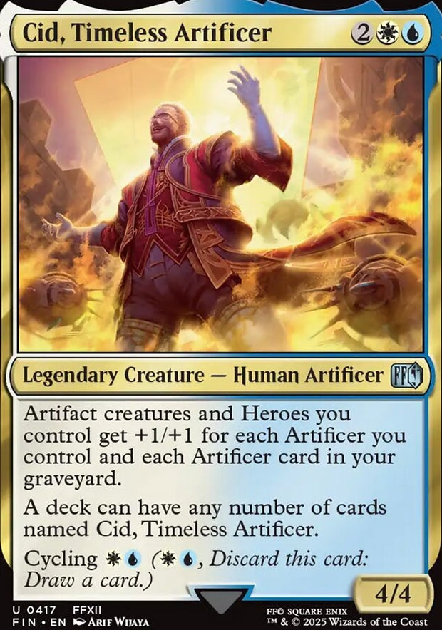 Cid, Timeless Artificer [ #0417 Alternate Art Cids ] (FIN-U)