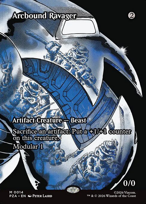 Arcbound Ravager [ #0014 Borderless ] (PZA-M)