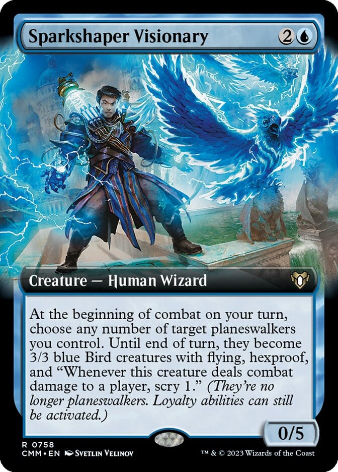 Sparkshaper Visionary [#0758 Extended Art] (CMM-R)