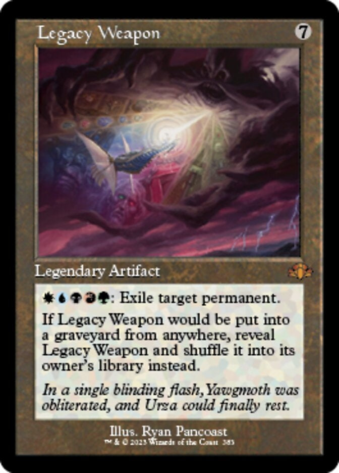 Legacy Weapon [#383 Old Frame Bonus Sheet] (DMR-M)