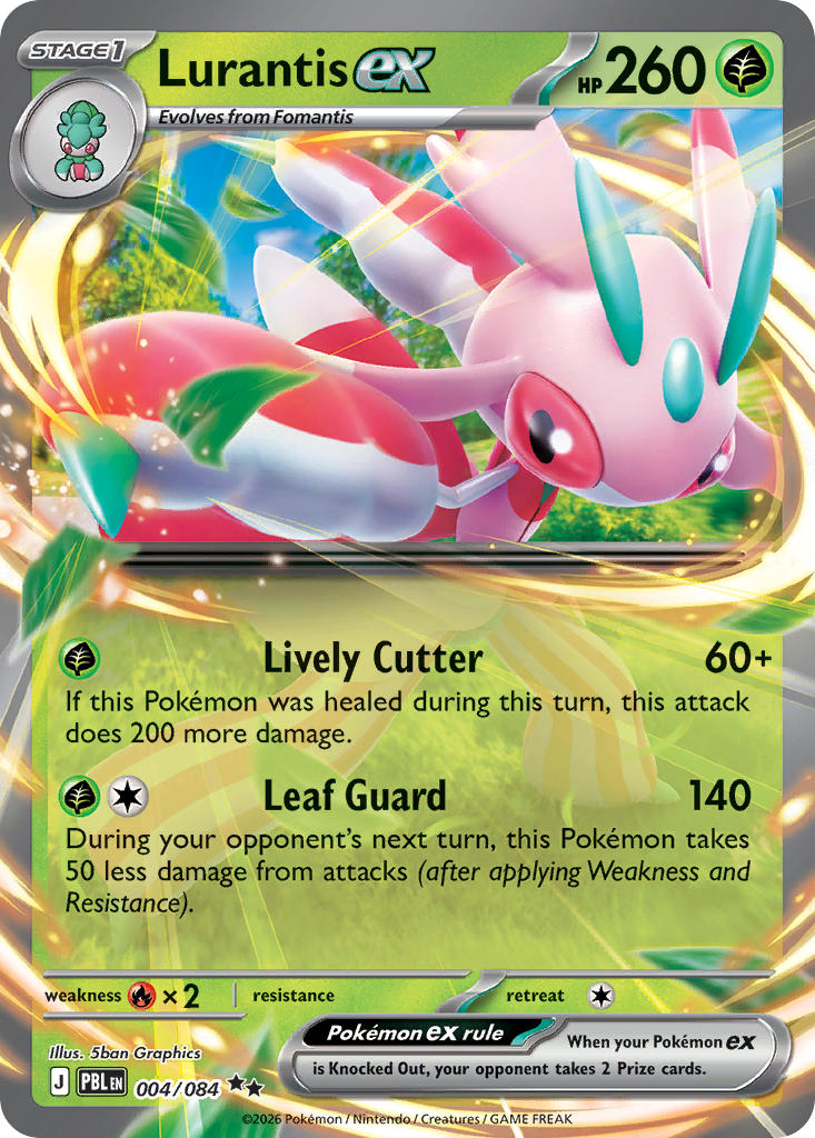 Lurantis ex - 004/084 (PBL) Double Rare