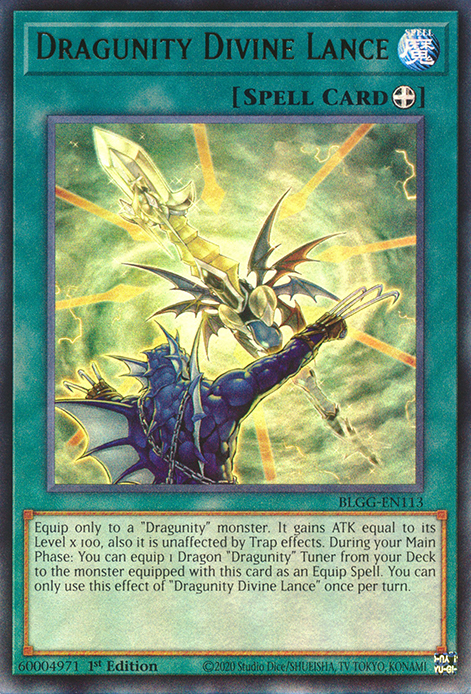 Dragunity Divine Lance (BLGG-EN113)