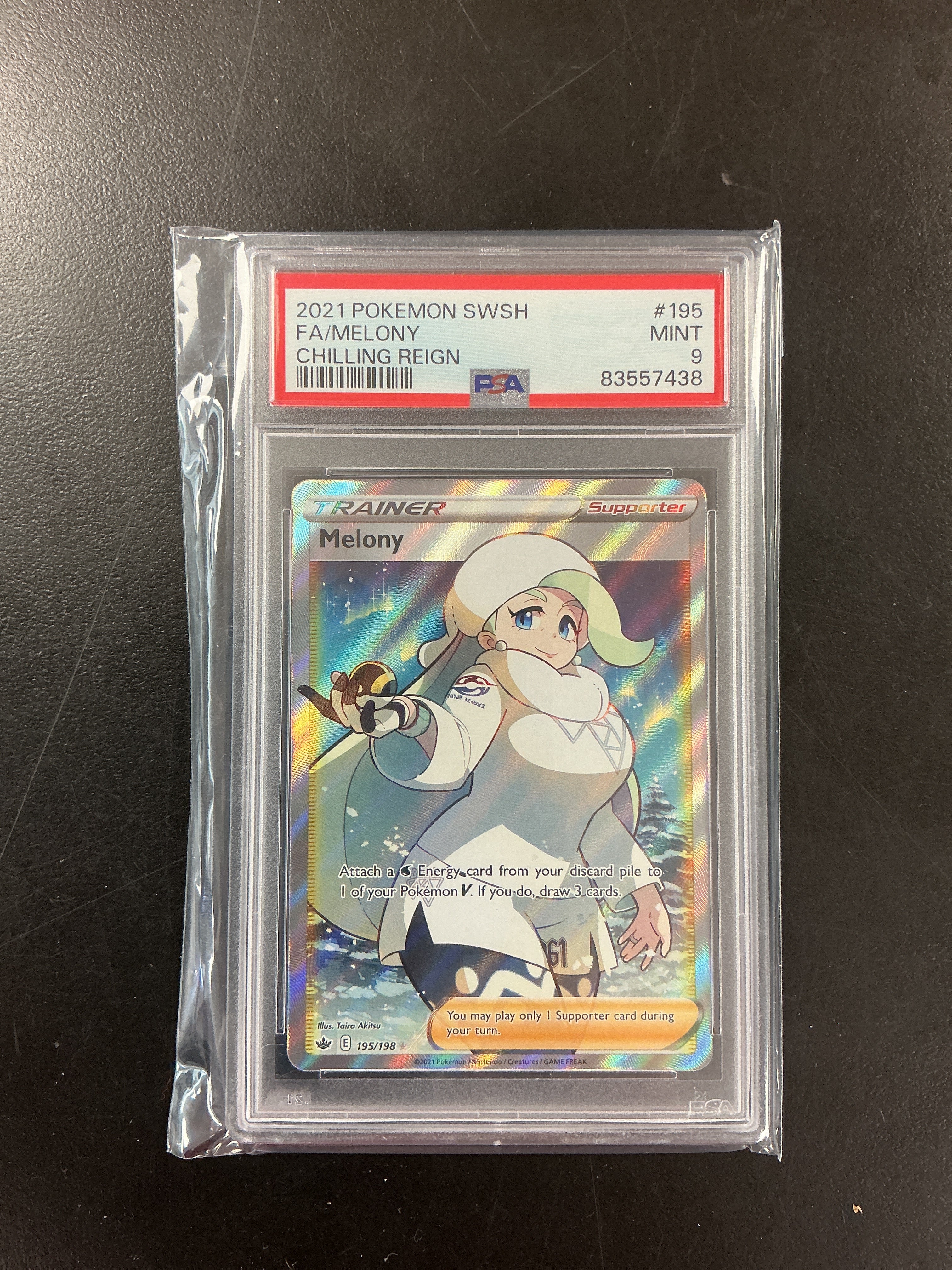 Melony (Full Art) - 195/198 (SWSH06) Ultra Rare - (Graded - PSA 9)