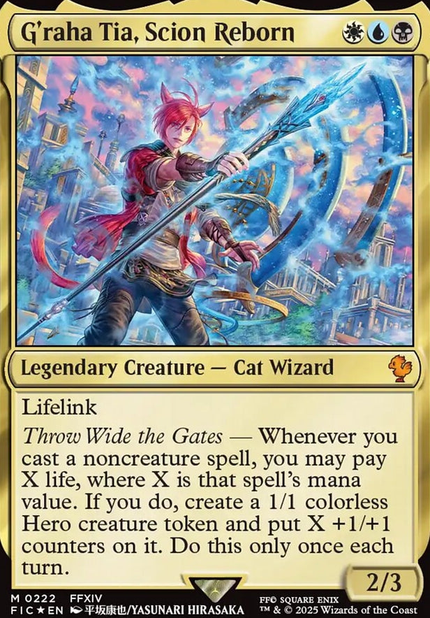 G'raha Tia, Scion Reborn [ #0222 Surge Foil] (FIC-M)