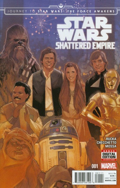 Journey to Star Wars The Force Awakens: Shattered Empire (2014 Series) #1-4 Comic Bundle (Complete Series)
