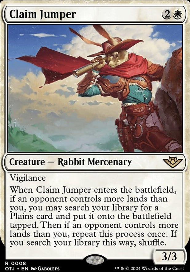 Claim Jumper [#0008] (OTJ-R-FOIL)
