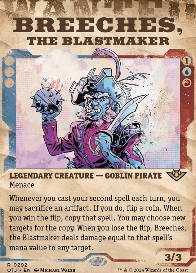 Breeches, the Blastmaker [#0292 Showcase] (OTJ-R)