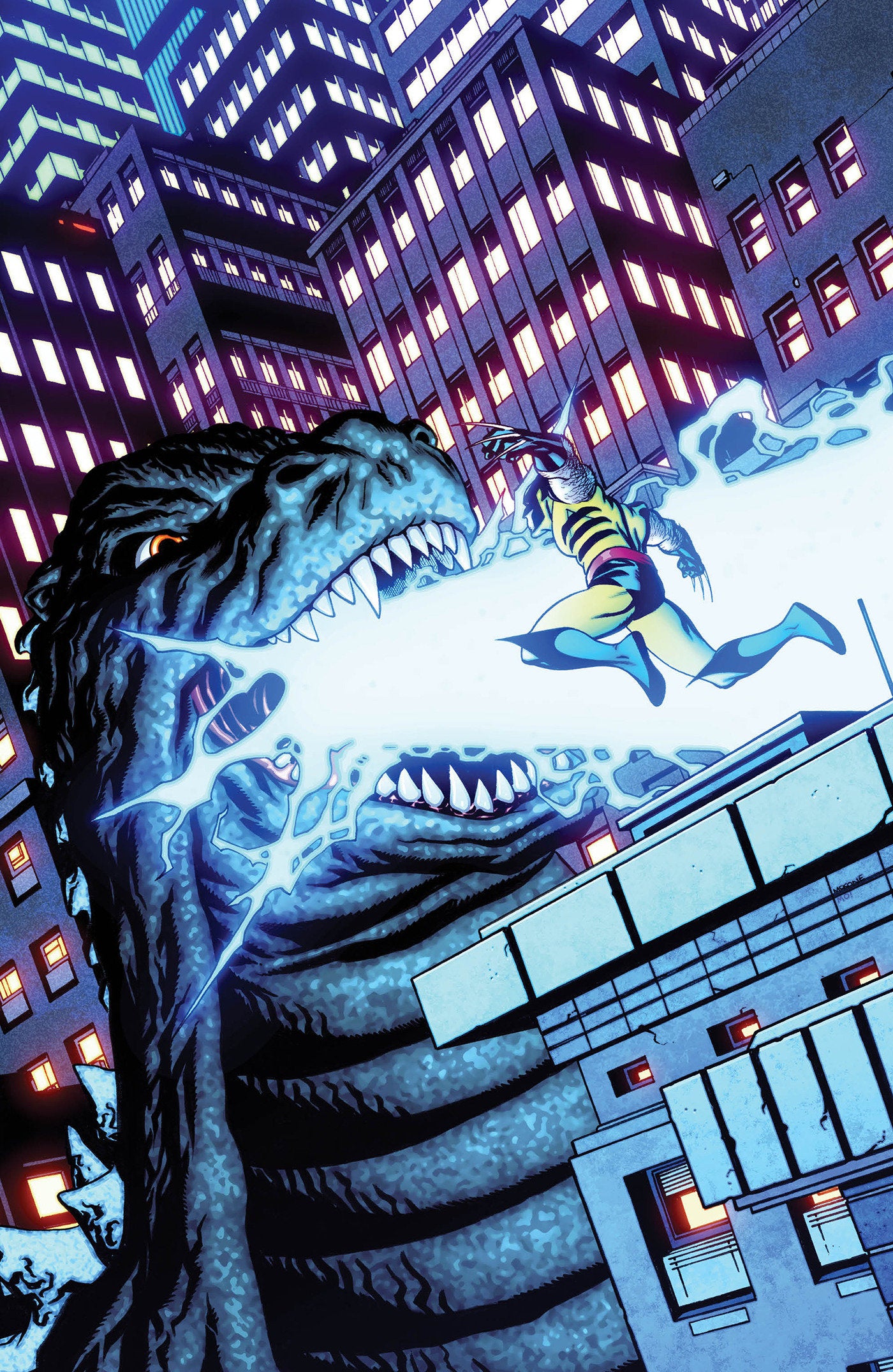 GODZILLA VS. X-MEN #1 MIKE MCKONE RATIO VIRGIN 2ND PRINTING VARIANT