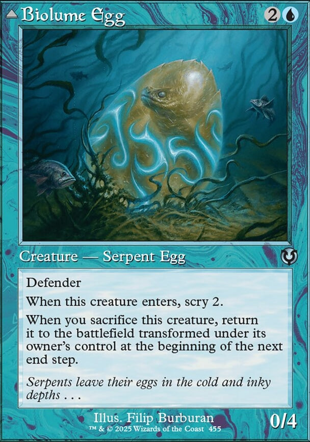Biolume Egg // Biolume Serpent [ #0455 Retro Frame ] (INR-U-FOIL)