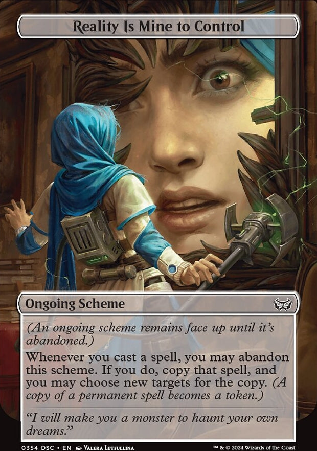 Reality Is Mine to Control [#0354 Scheme] (DSC-C-FOIL)