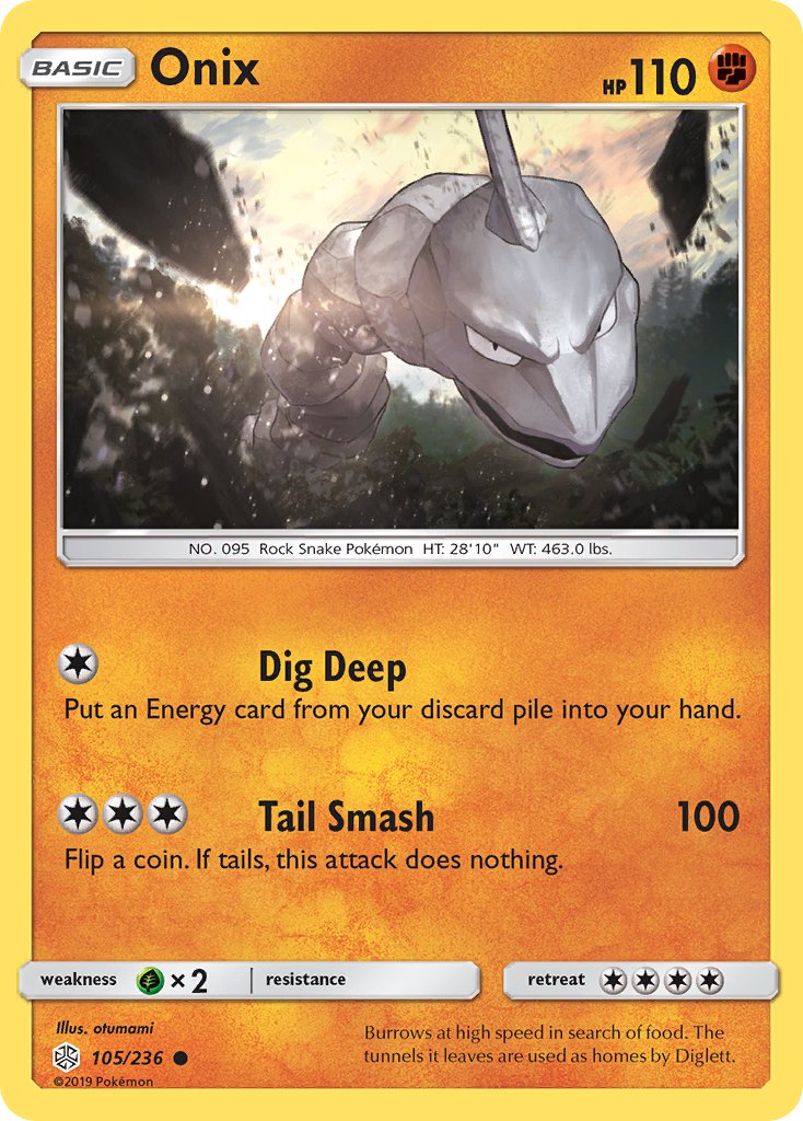 Onix - 105/236 (CEC) Common - Near Mint