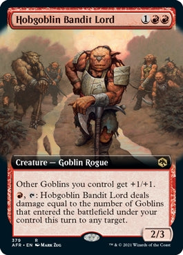 Hobgoblin Bandit Lord [#379 Extended Art] (AFR-R)