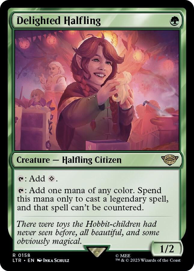 Delighted Halfling [#0158] (LTR-R) Light Play