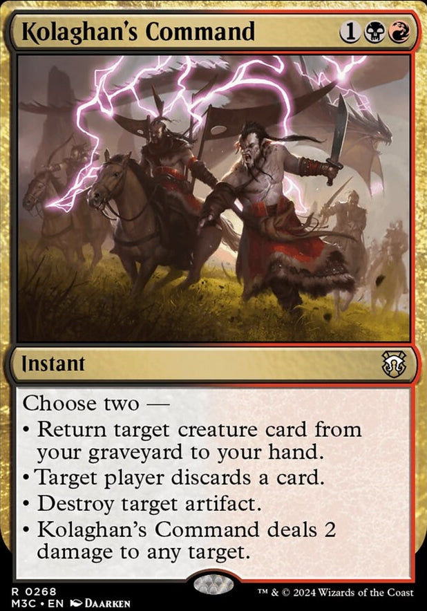 Kolaghan's Command [#0268 Ripple Foil] (M3C-R)