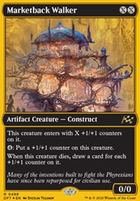 Marketback Walker [ #0498 First Place Foil ] (DFT-R)