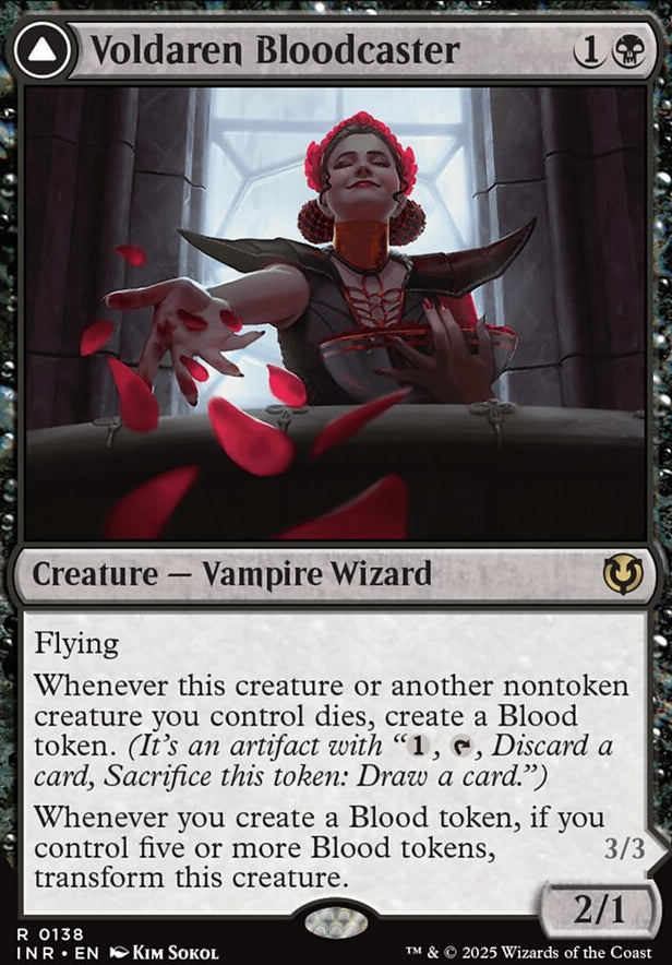 Voldaren Bloodcaster // Bloodbat Summoner [ #0138 ] (INR-R)