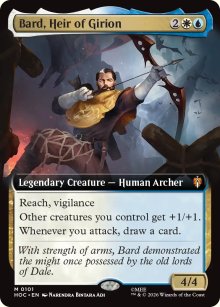 Bard, Heir of Girion [ #0101 Extended Art ] (HOC-M)