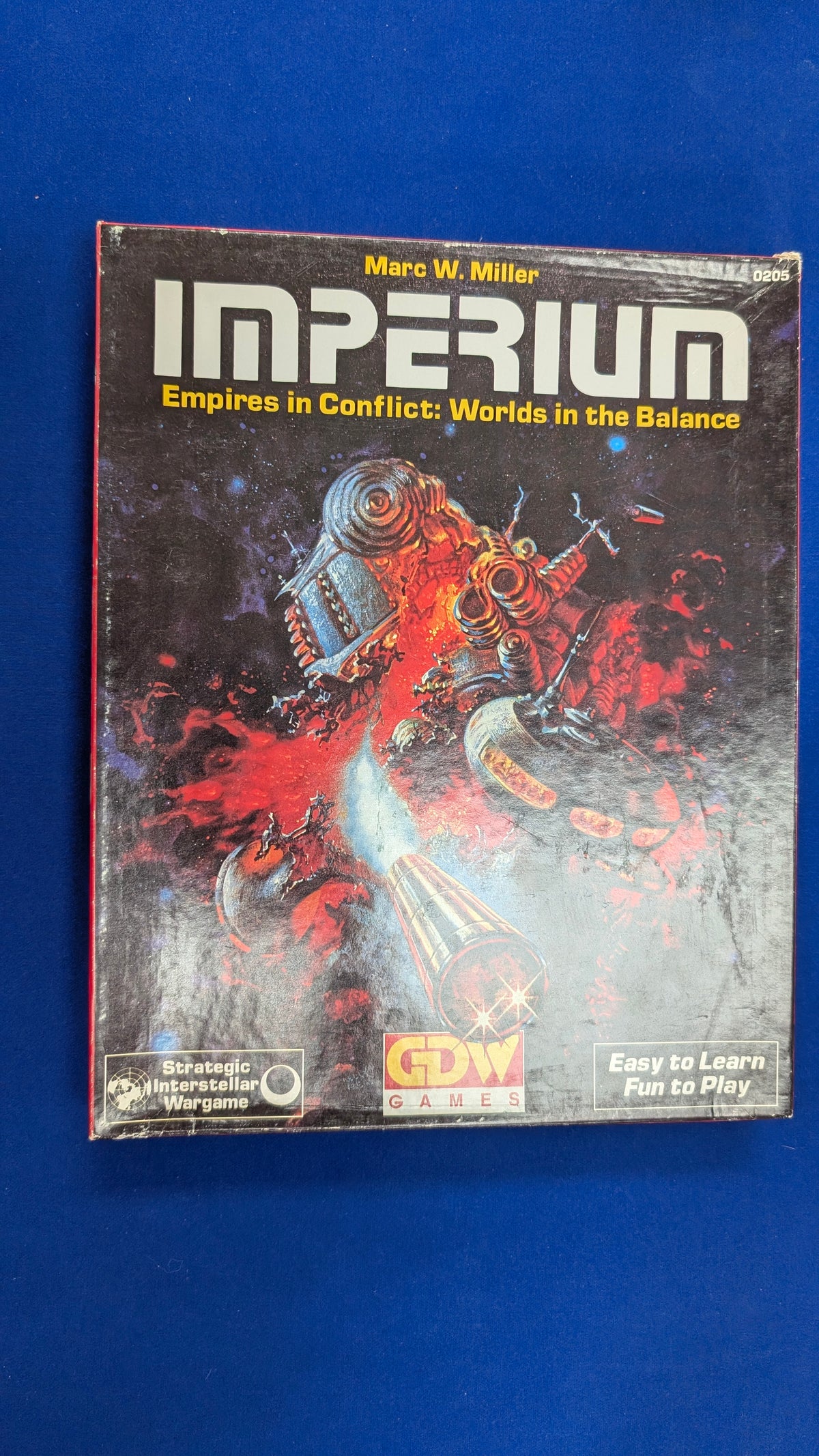 GDW - Imperium: Empires in Conflict: Worlds in the Balance (USED) Open, Half Punched