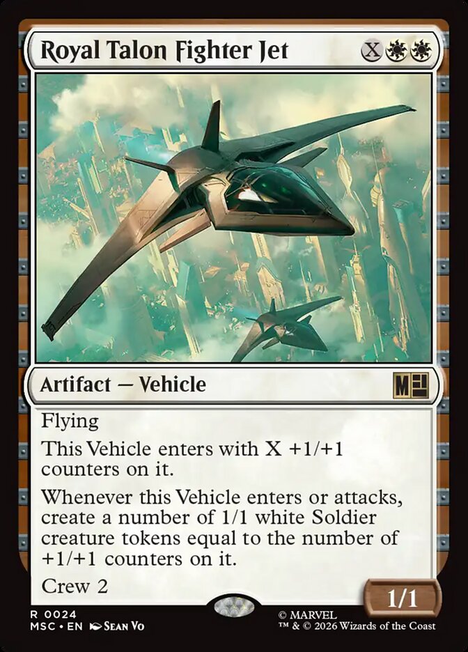 Royal Talon Fighter Jet [ #0024 Surge Foil ] (MSC-R)