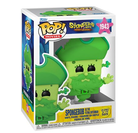 POP Figure: Spongebob Movie #1943 -  SpongeBob as the Flying Dutchman