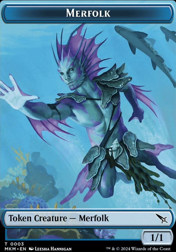 Merfolk [#0003] // Detective [#0010] (MKM-T-FOIL)