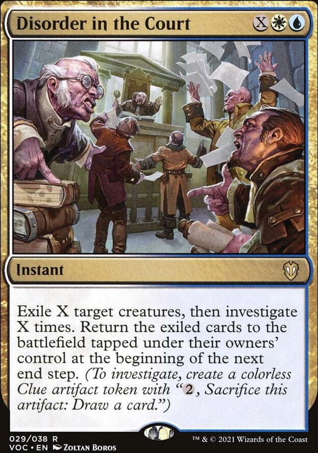 Disorder in the Court [ #0029 ] (VOC-R)