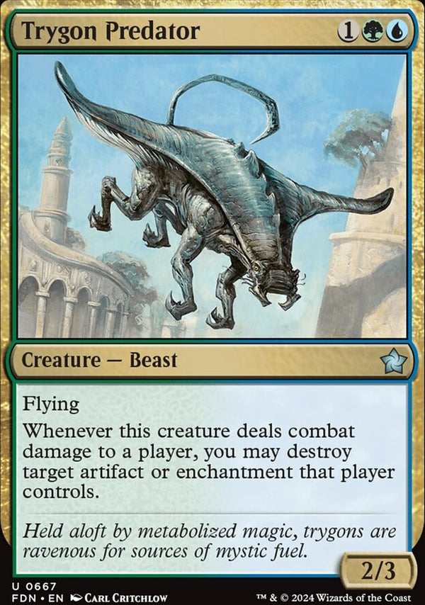 Trygon Predator [#0667 Starter Collection] (FDN-U)